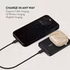 Burga Reaper's Touch - MagSafe Power Bank 5000 mAh Metallgrå