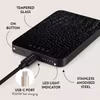 Burga Reaper's Touch - MagSafe Power Bank 5000 mAh Metallgrå