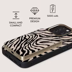 Burga Imperial - MagSafe Power Bank 5000 mAh Guld