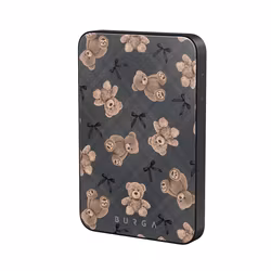 Burga BFF - MagSafe Power Bank 5000 mAh Metallgrå