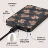 Burga BFF - MagSafe Power Bank 5000 mAh Metallgrå