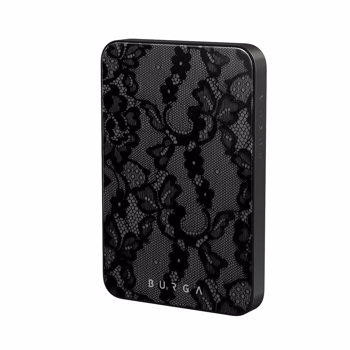 Burga Magnetic - MagSafe Power Bank 5000 mAh Metallgrå