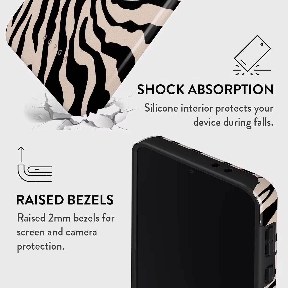 Burga Imperial - Samsung Galaxy A56 Tough Skyddsskal