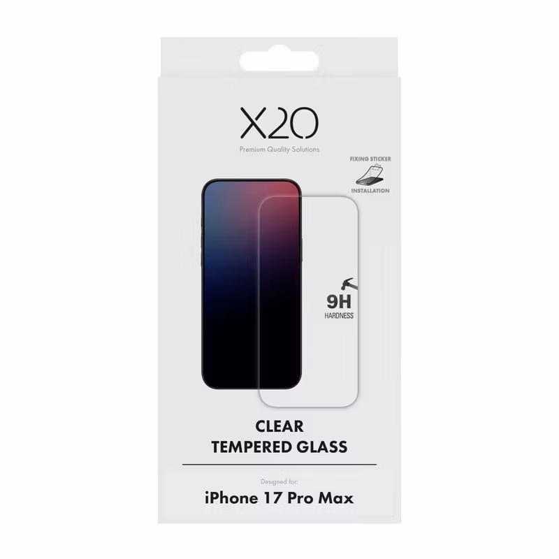 X2O Skyddsglas Apple iPhone 17 Pro Max