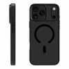 X2O Mag Frosted Skal Apple iPhone 17 Pro Max Semi-Klar/Svart