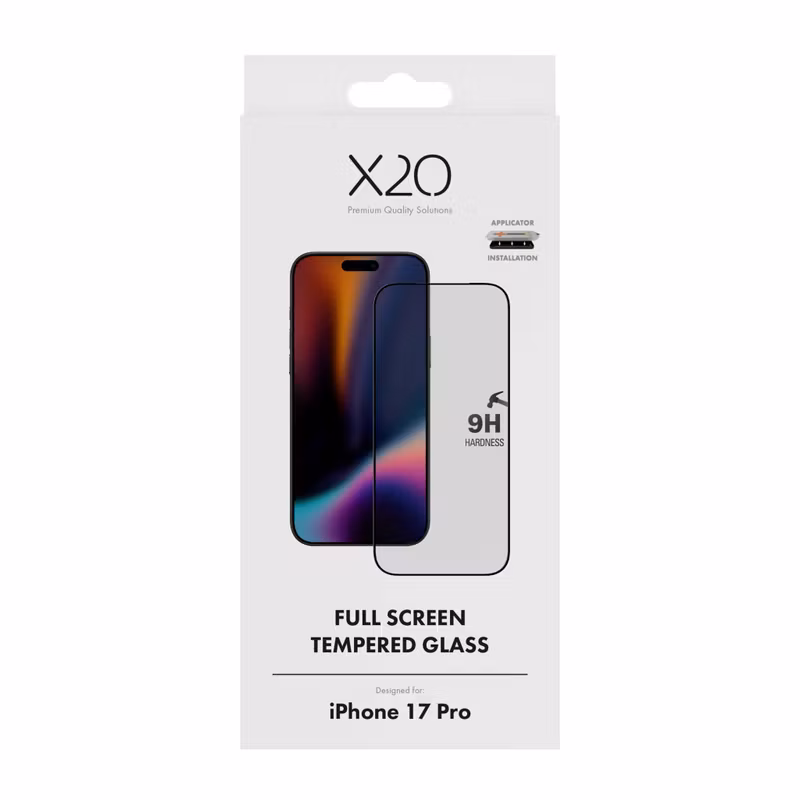 X2O Full Screen Skyddsglas Apple iPhone 17 Pro