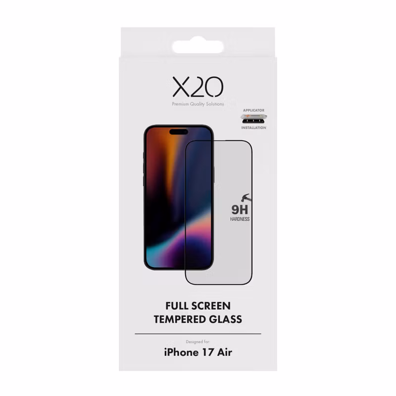 X2O Full Screen Skyddsglas Apple iPhone Air
