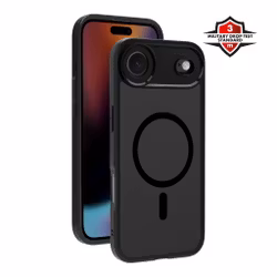 X2O Mag Frosted Skal Apple iPhone Air Semi-Klar/Svart