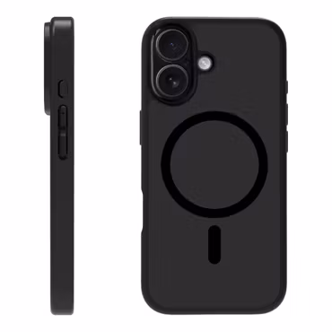 X2O Mag Frosted Skal Apple iPhone 17 Semi-Klar/Svart