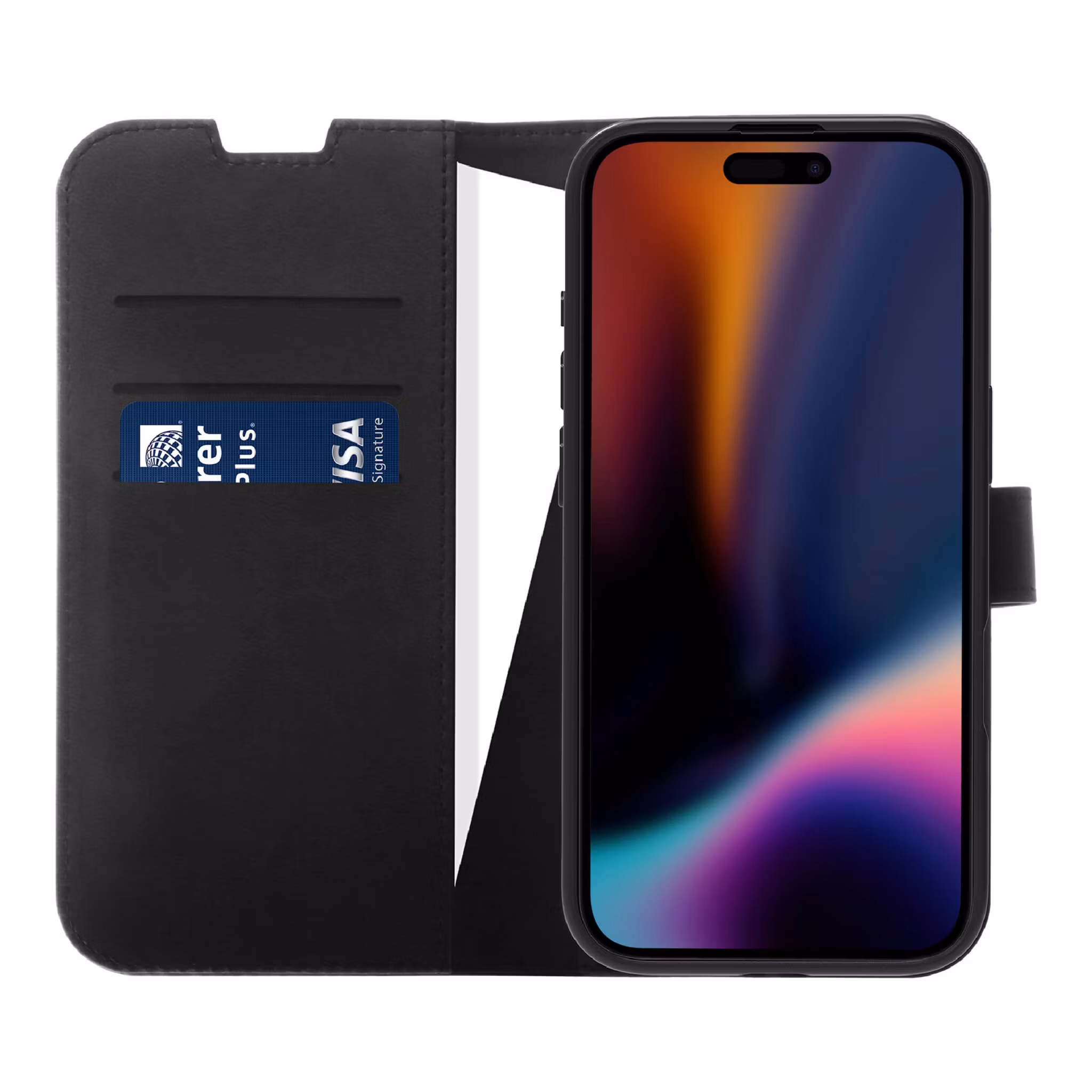 X2O Classic Wallet Plånboksfodral Apple iPhone 17 Svart