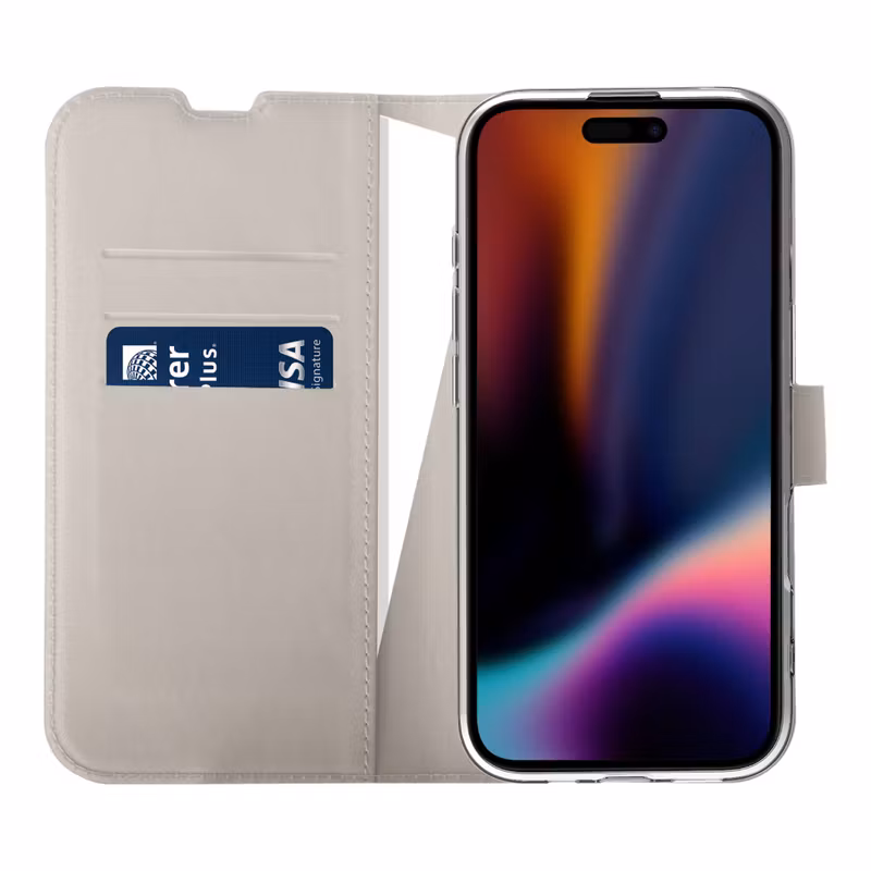 X2O Classic Wallet Plånboksfodral Apple iPhone 17 Greige