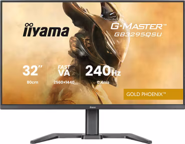 iiyama G-MASTER Gold Phoenix GB3295QSU-B1 31.5" Fast VA 2560 x 1440 LED Gamingskärm