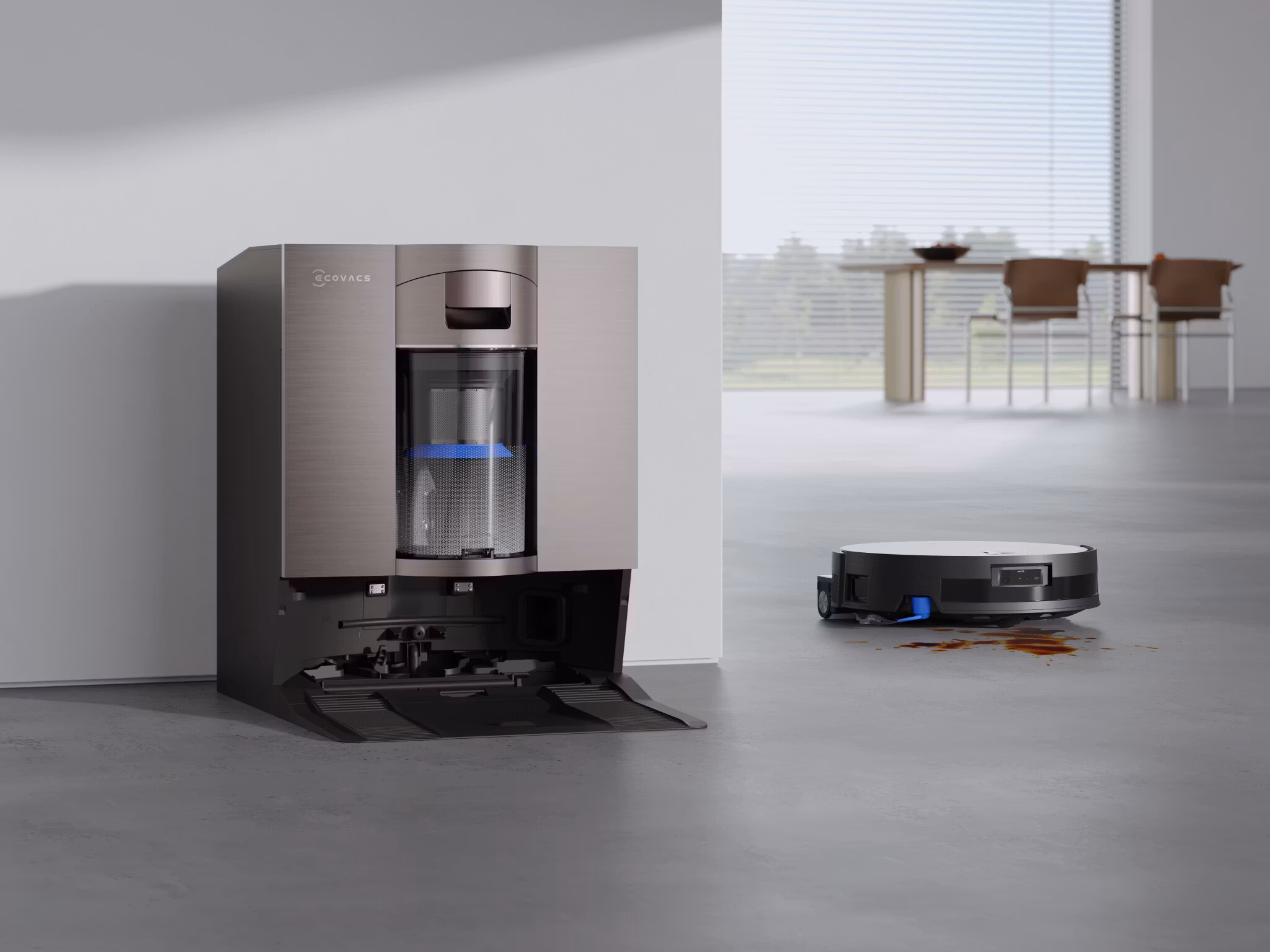 Ecovacs Deebot X11 OmniCyclone Robotdammsugare Svart