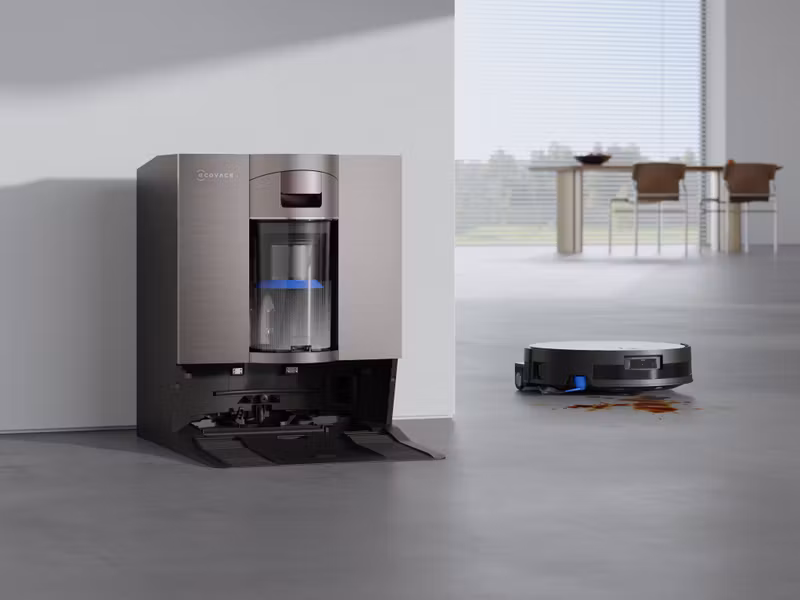 Ecovacs Deebot X11 OmniCyclone Robotdammsugare Svart