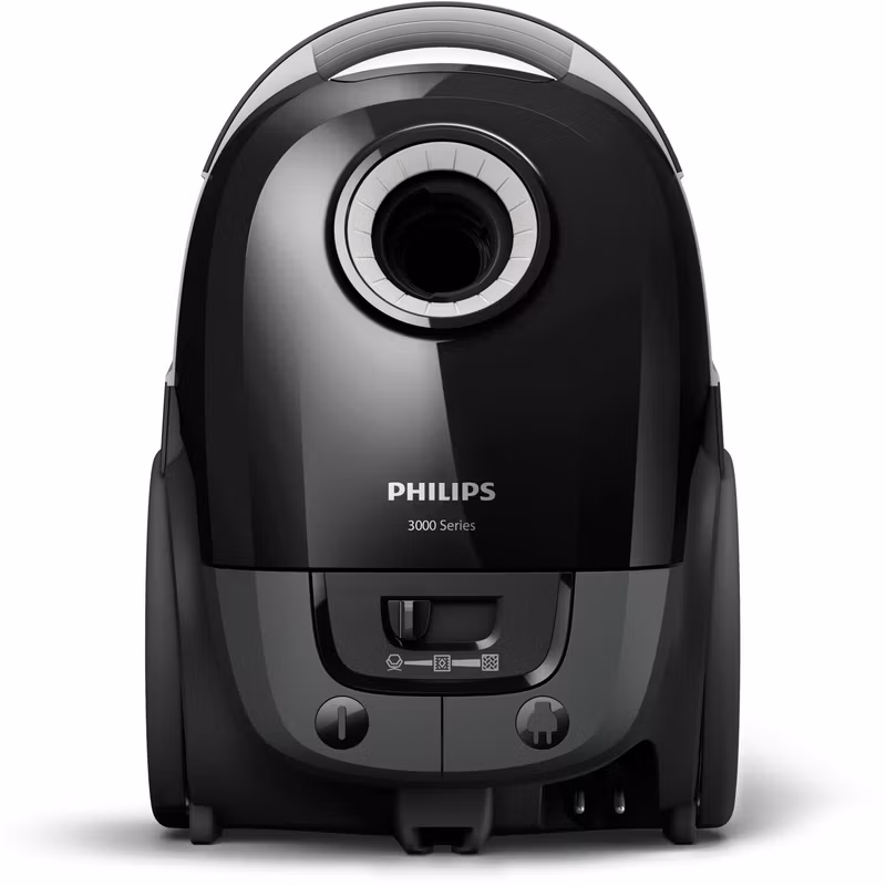 Philips 3000 series XD3112/09 vacuum 3 L 900 W Dammsugare Svart