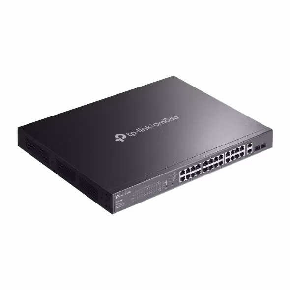 TP-Link Omada ES228GMP network switch Managed L2 Gigabit Ethernet (10/100/1000) Power over Ethernet (PoE) Black
