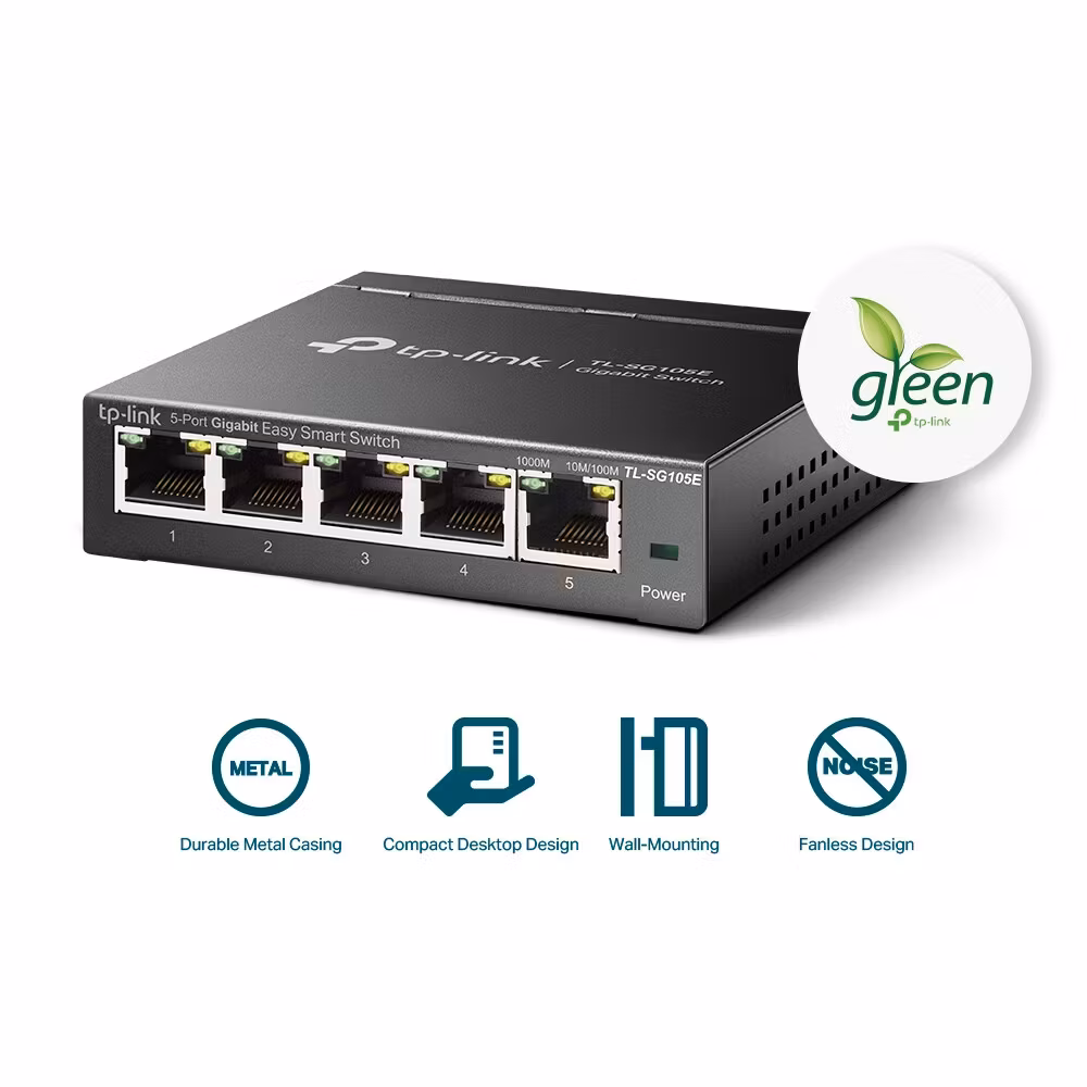 TP-Link 5-Port Gigabit Easy Smart Switch