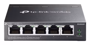 TP-Link Omada 5-Port Gigabit Easy Managed Switch with 4-Port PoE+