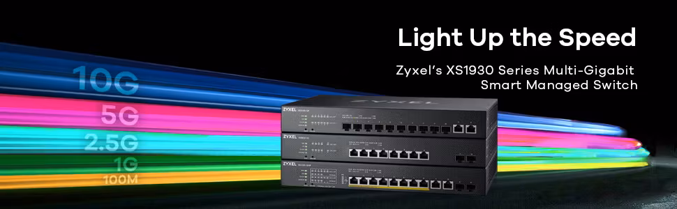 Zyxel XS1930-10-ZZ0101F network switch Managed L3 10G Ethernet (100/1000/10000) Black