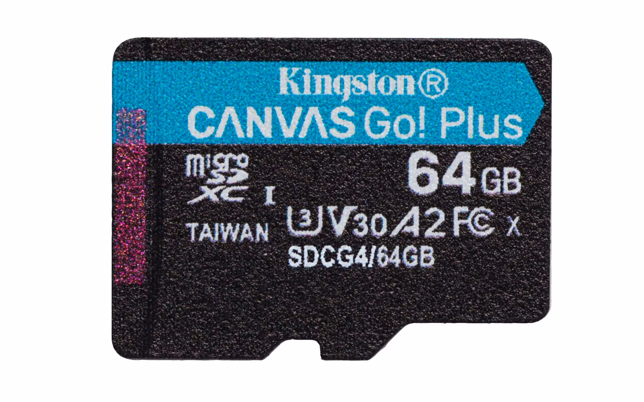 Kingston Canvas Go! Plus microSDXC UHS-I Minneskort 64GB 200MB/s
