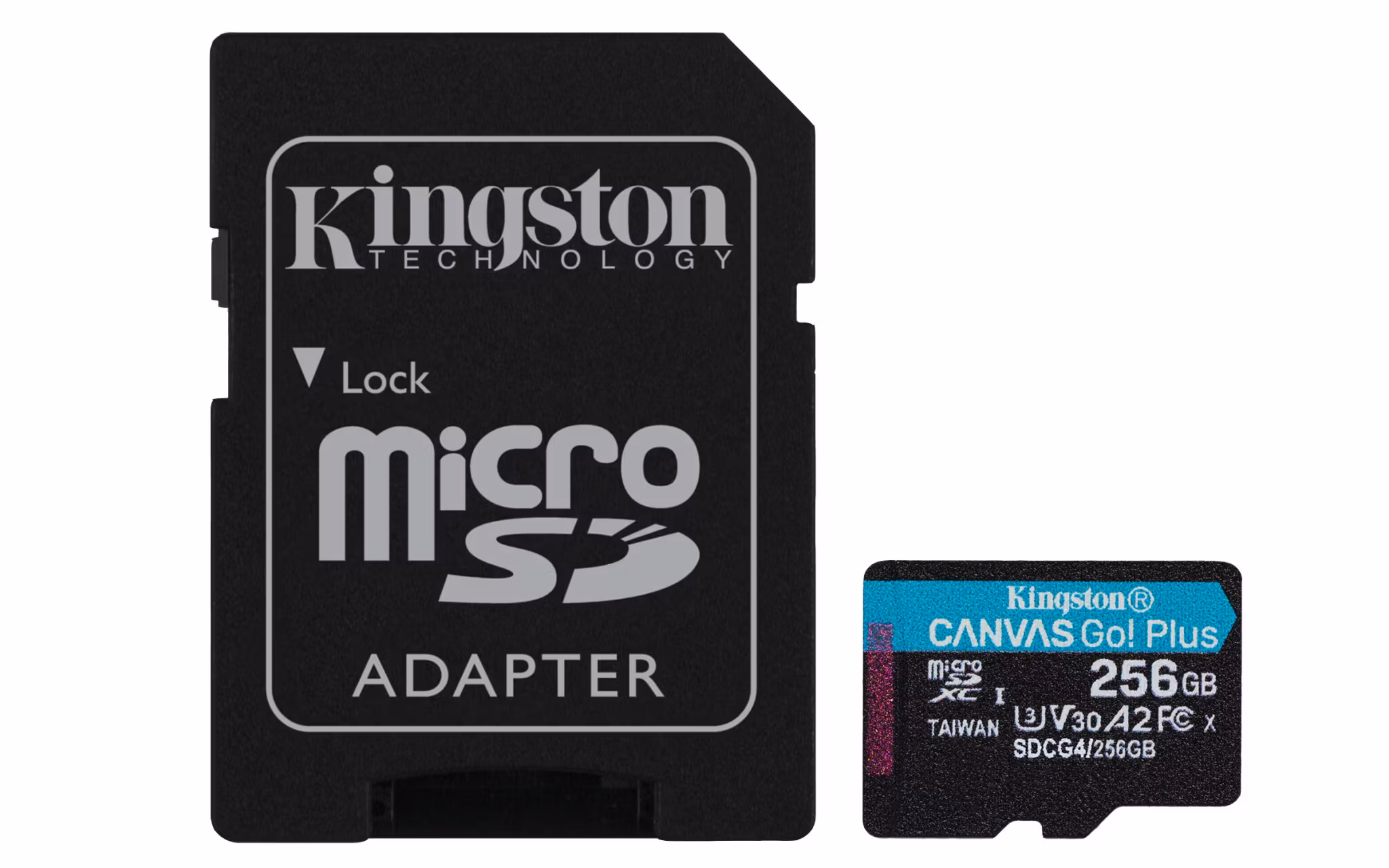 Kingston Canvas Go! Plus microSDXC UHS-I Minneskort 256GB 200MB/s