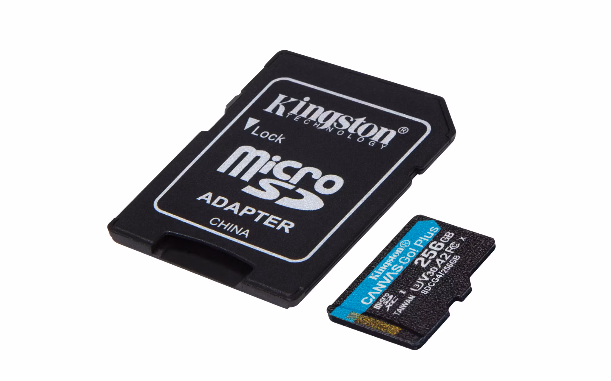 Kingston Canvas Go! Plus microSDXC UHS-I Minneskort 256GB 200MB/s