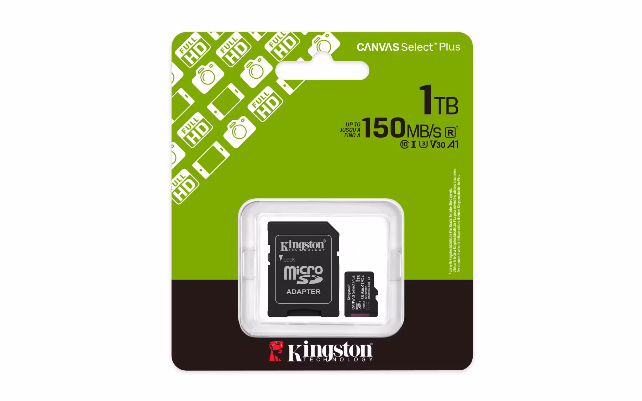 Kingston Canvas Select Plus microSDXC 1TB 150MB/s