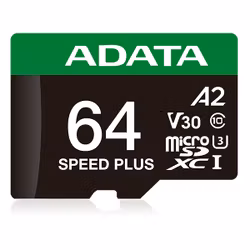 ADATA Speed Plus 64 GB MicroSDXC Class 10