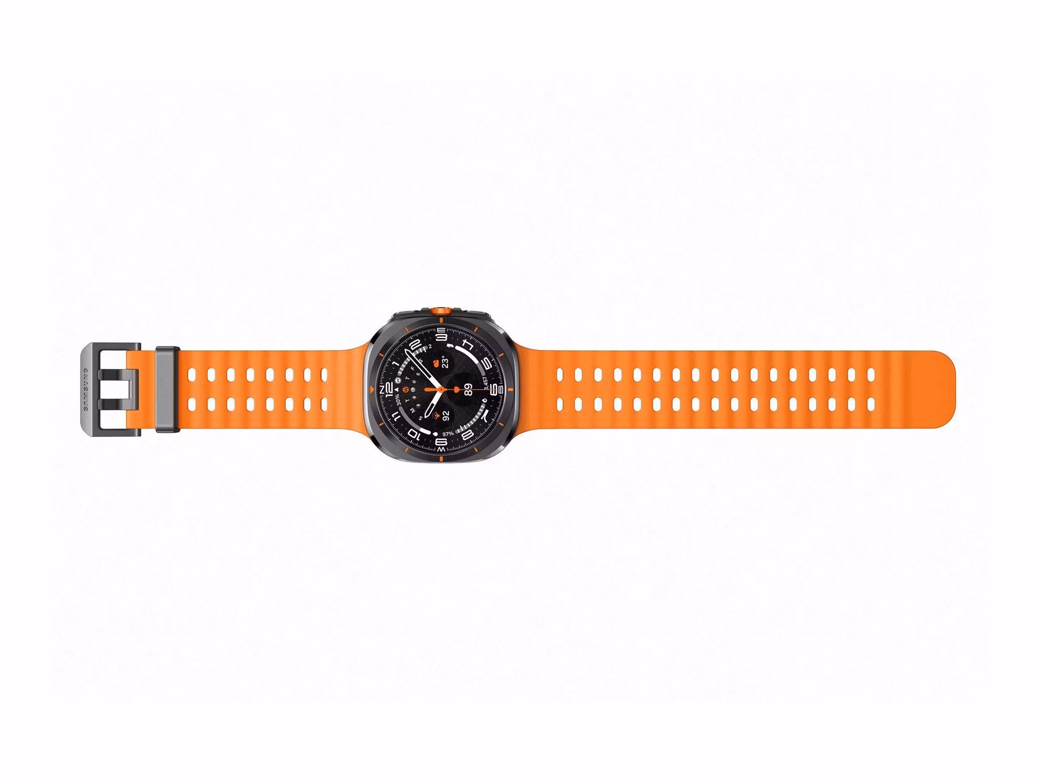 Samsung Galaxy Watch Ultra LTE 47 mm (2025) Grå Orange