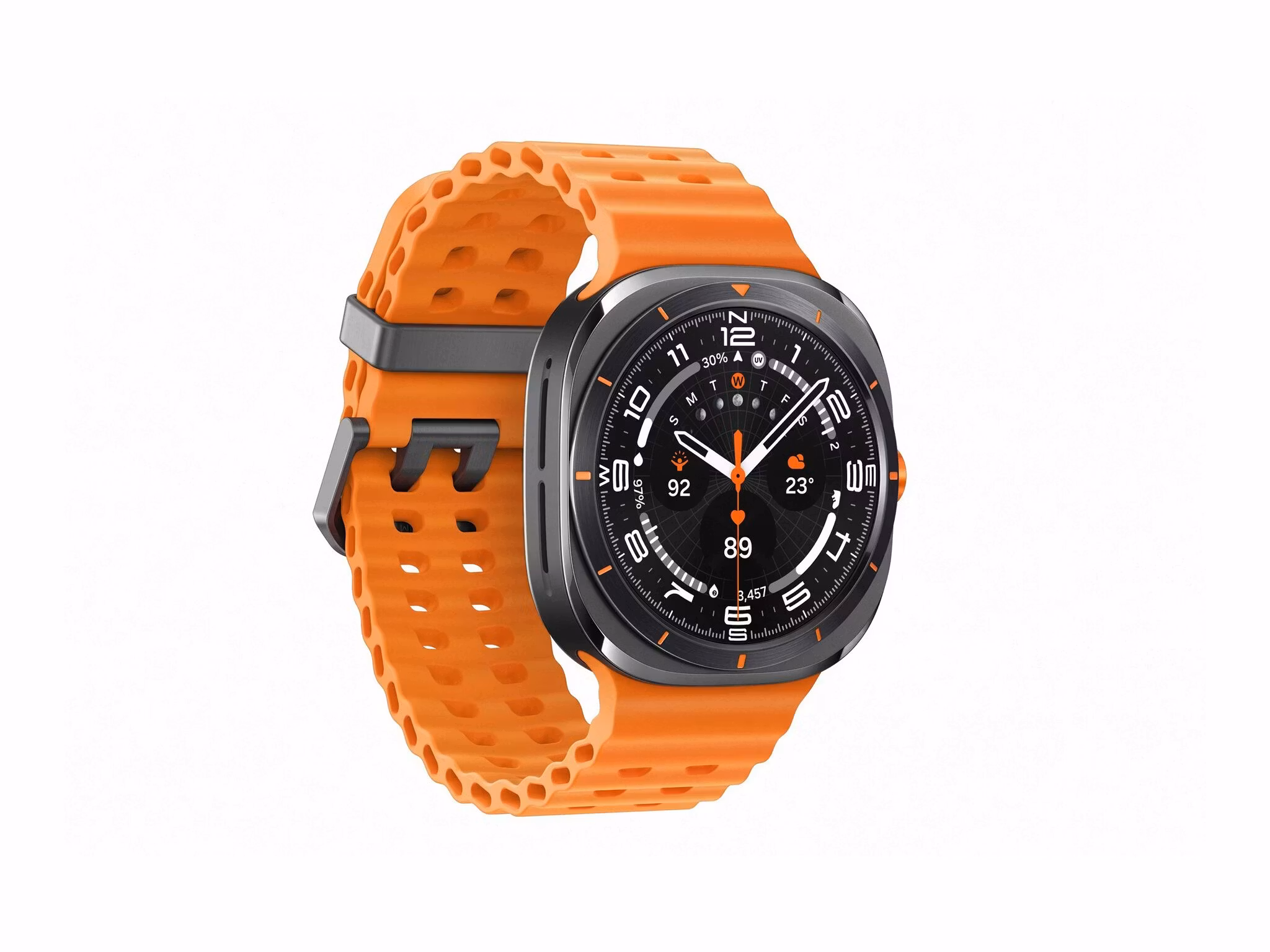 Samsung Galaxy Watch Ultra LTE 47 mm (2025) Grå Orange