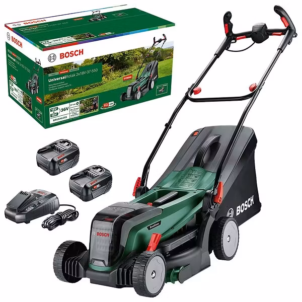 Bosch UniversalRotak 37-550 Sladdlös Elektrisk Gräsklippare 37 cm Skärbredd