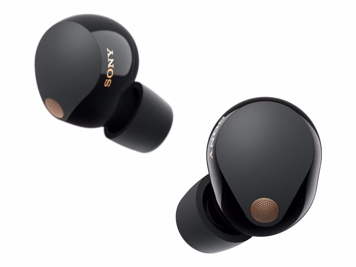 Sony WF-1000XM5 svart True Wireless-hörlurar med enastående brusreducering