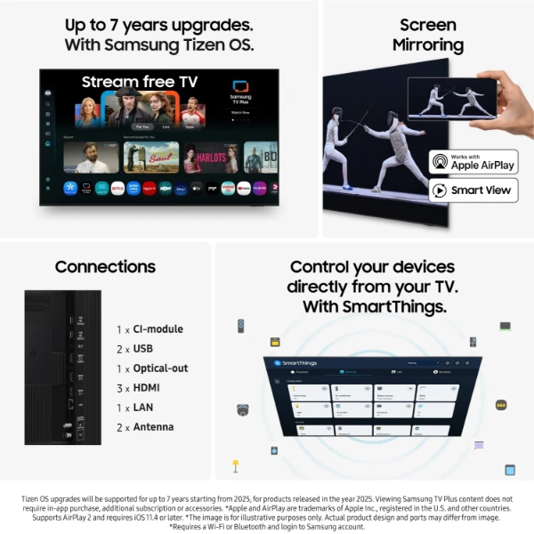 Samsung TQ55Q8FAAU 55" 4K Ultra HD QLED Quantum Dot Dual LED Smart TV