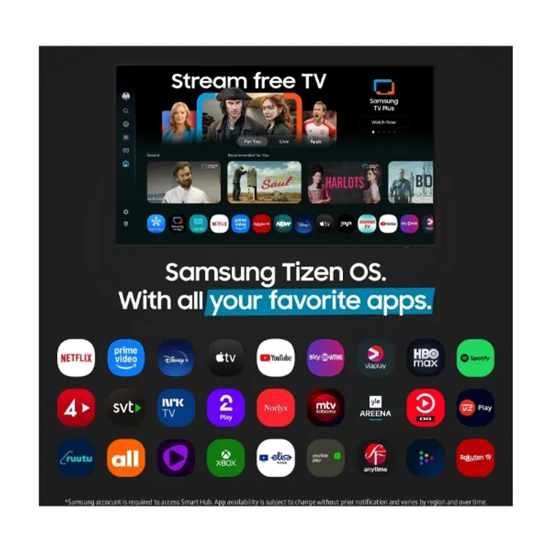Samsung TQ55Q8FAAU 55" 4K Ultra HD QLED Quantum Dot Dual LED Smart TV
