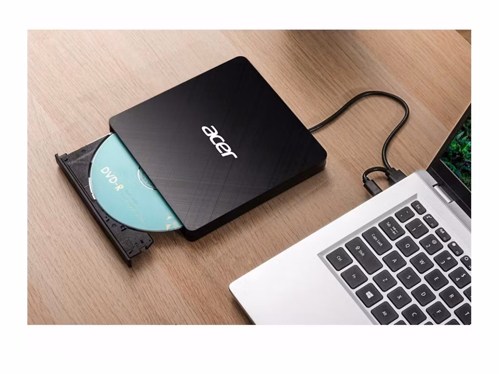 Acer Bärbar CD/DVD-brännare