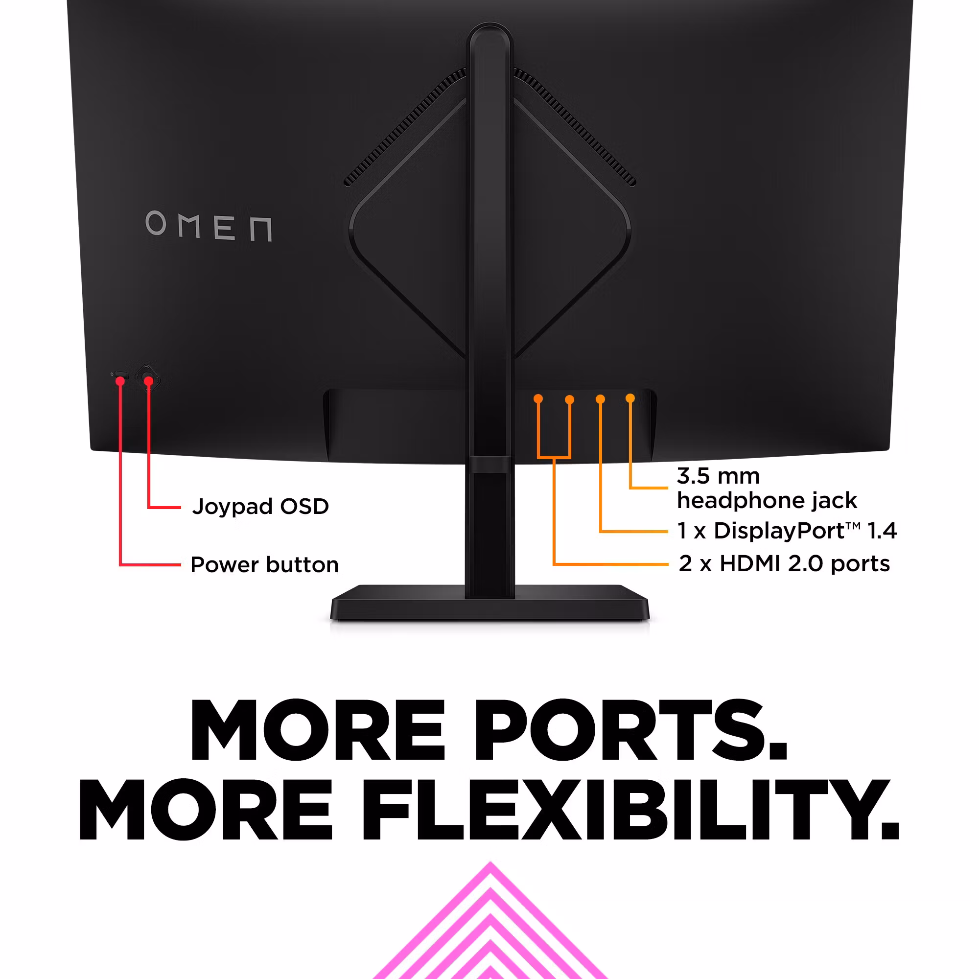 OMEN by HP 32c 31.5" VA 2560 x 1440 QHD 165Hz Curved Gaming Monitor