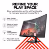OMEN by HP 32c 31.5" VA 2560 x 1440 QHD 165Hz Curved Gaming Monitor