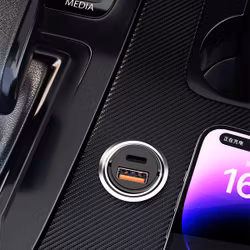 Dudao R3MAX Car Charger 48Watt 1xUSB-A + 1xUSB-C Billaddare