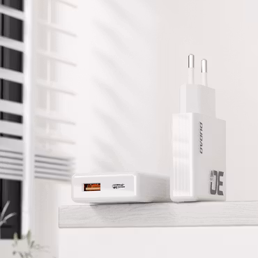 Dudao A30EU Adapter 30Watt GaN 1xUSB-C 1xUSB-A (USB-C till USB-C inkl kabel