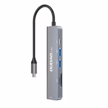 Dudao A15H 6-in-1 Type-C Adapter Dockningstation