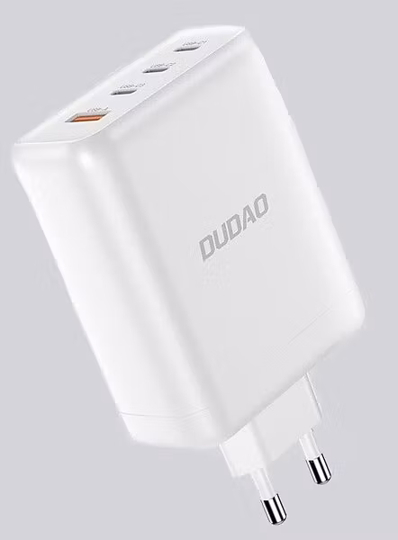 Dudao A140 140W Adapter 140Watt GaN 3xUSB-C + 1xUSB-A Vit