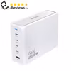 Dudao A228EU 228Watt Adapter GaN 4xUSB-C + 1xUSB-A Laddare Vit