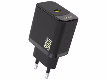 Dudao A27PEU Adapter 30Watt GaN 1xUSB-C Laddare Svart