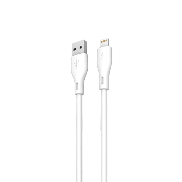 Dudao L2L USB-A to Lightning cable 1m Vit