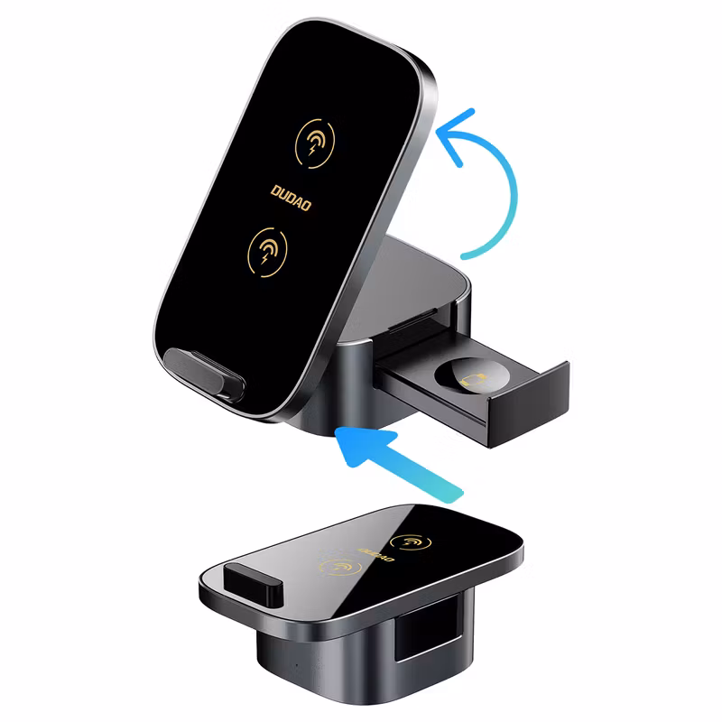 Dudao A11Pro+ 3in1 Trådlös Ställning 15W Laddare
