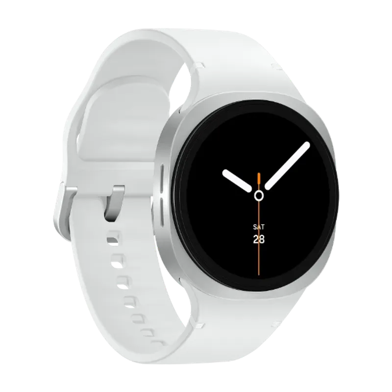 Samsung Galaxy Watch8 40 mm BT Smartwatch Silver Vit