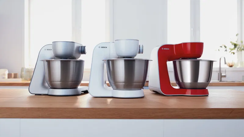 Bosch Serie 4 MUM58200 Köksmaskin 3.9liter 1000W Silver/Vit