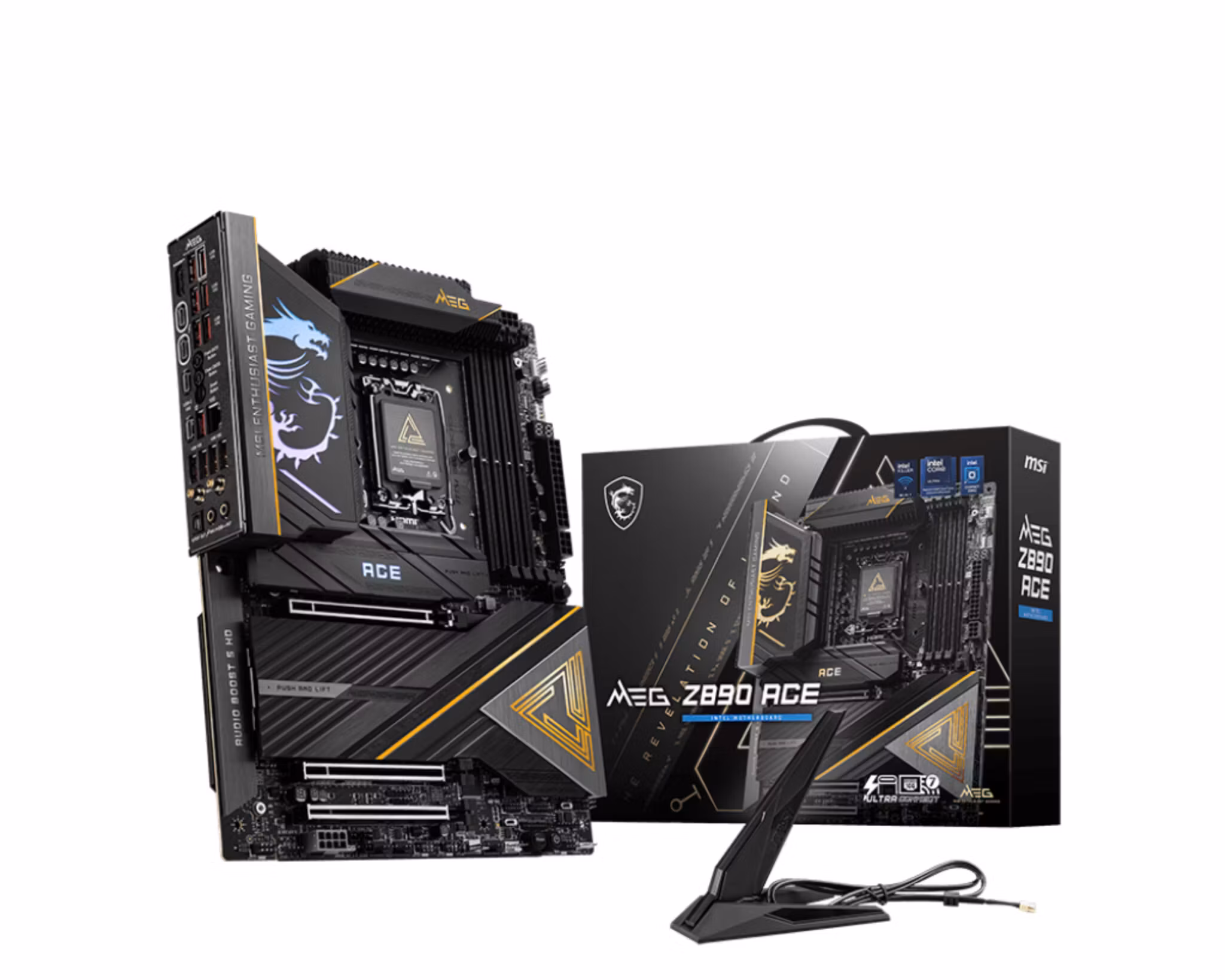 MSI MEG Z890 ACE motherboard Intel Z890 LGA 1851 (Socket V1) ATX