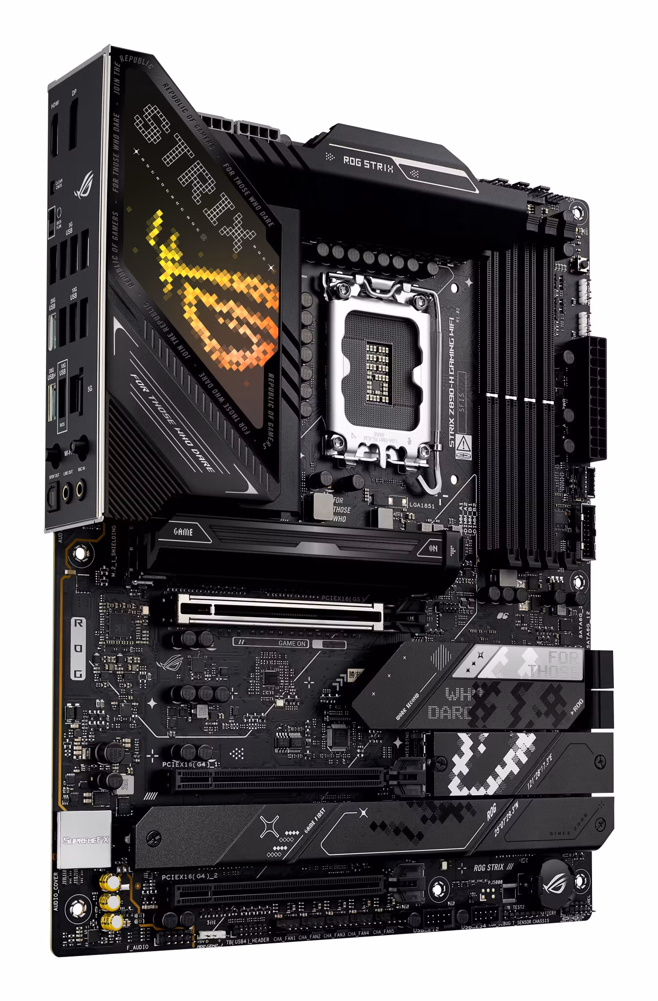 ASUS ROG STRIX Z890-H GAMING WIFI Intel Z890 LGA 1851 (Socket V1) ATX