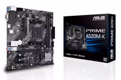 ASUS PRIME A520M-K AMD A520 Socket AM4 micro ATX
